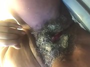 Barbados pussy well-prepped to fuck cleaning